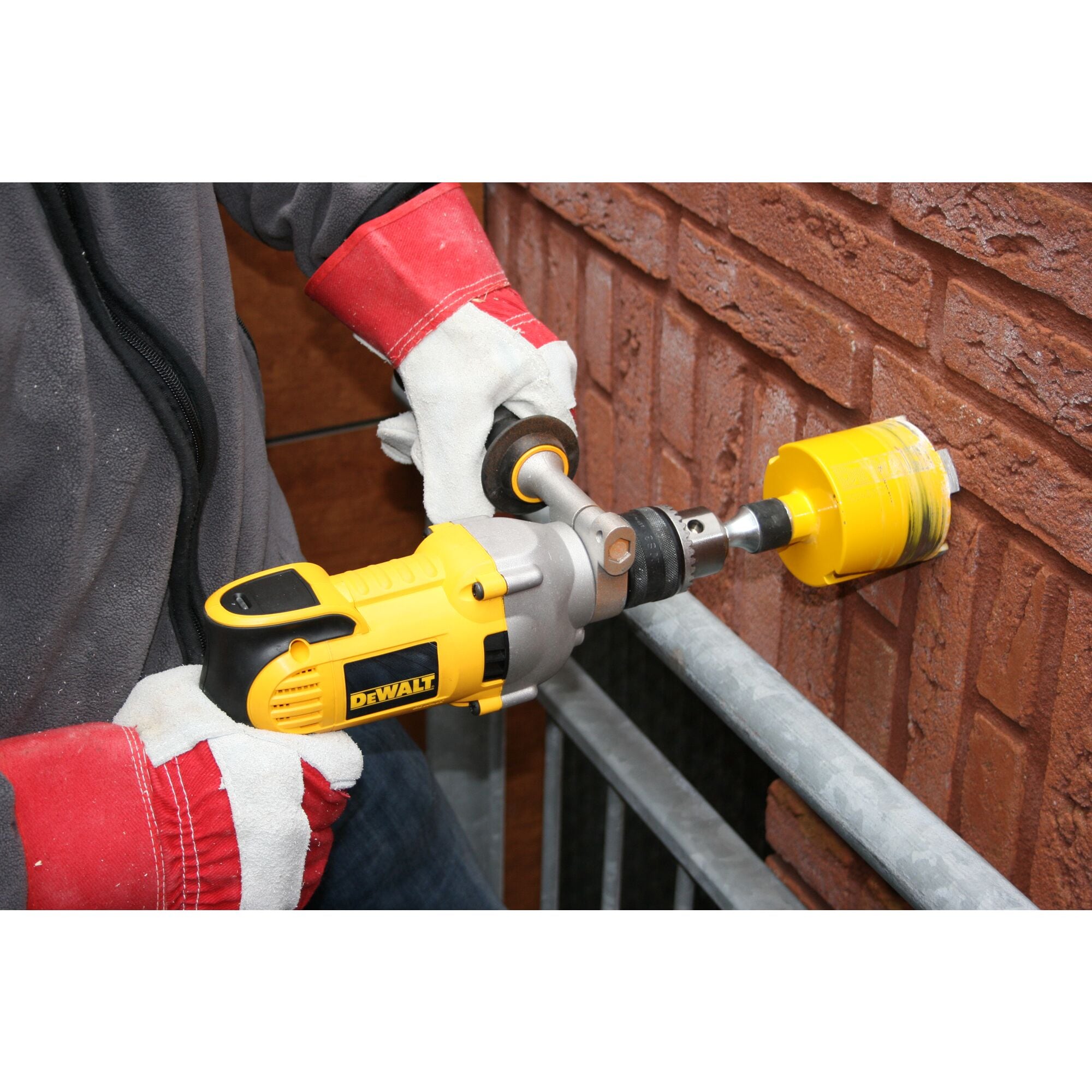 2 Speed Dry Diamond Drill with 16mm Keyed Chuck DEWALT