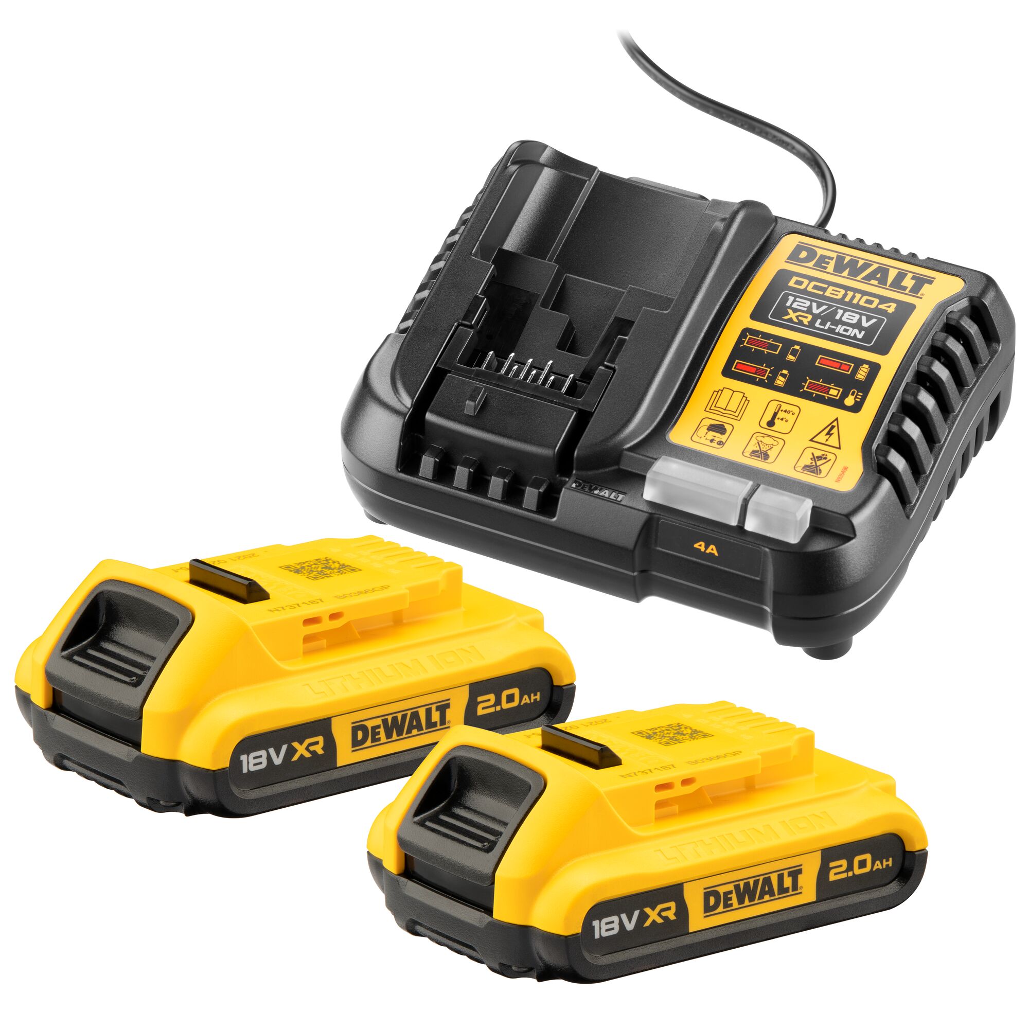 Dewalt xr 2024 battery 2ah