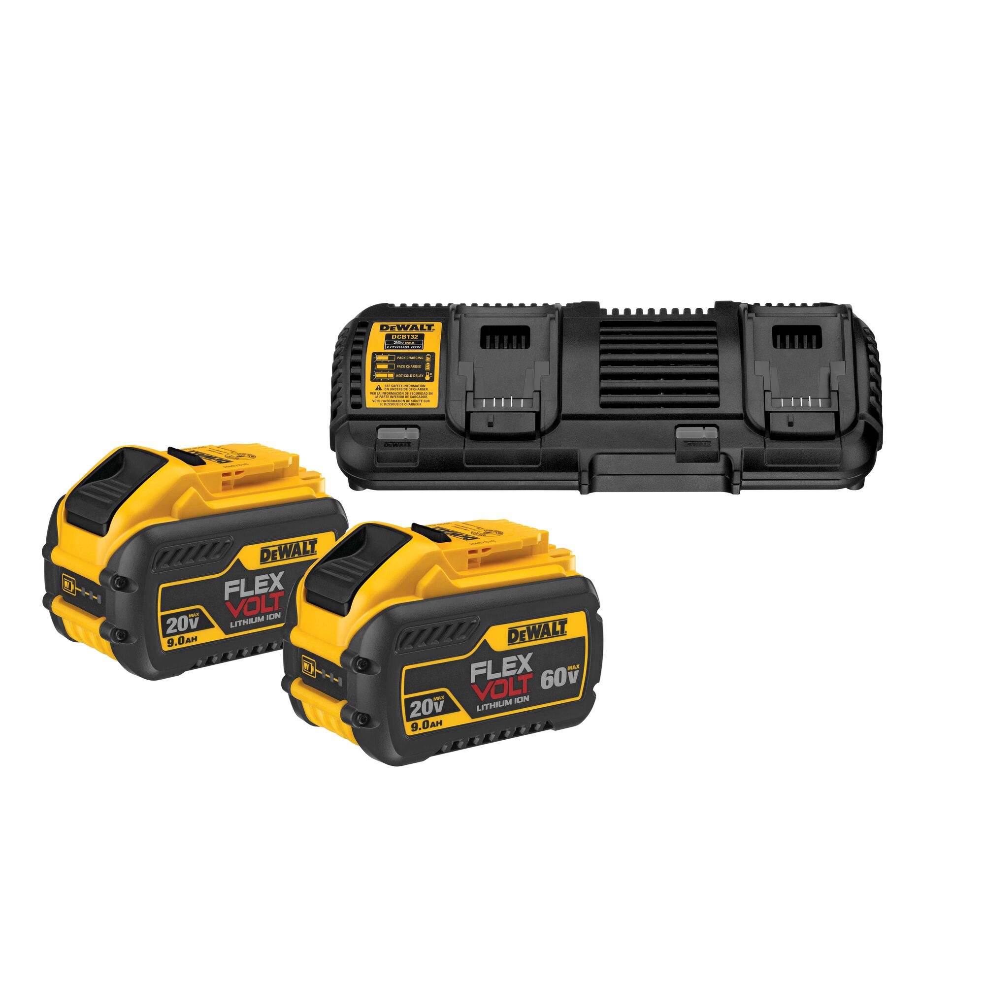 Dewalt flexvolt battery discount kit