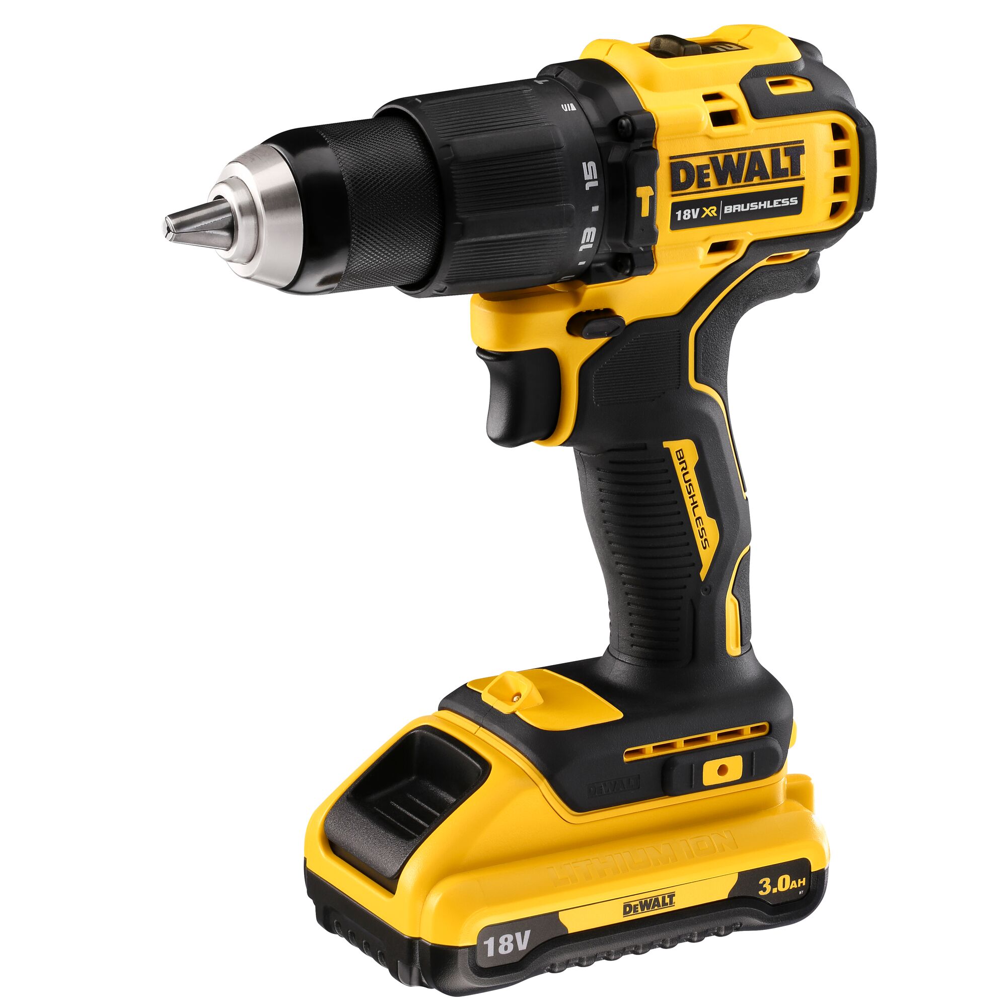 18V XR Brushless Ultra Compact Hammer Drill Driver Kit DEWALT