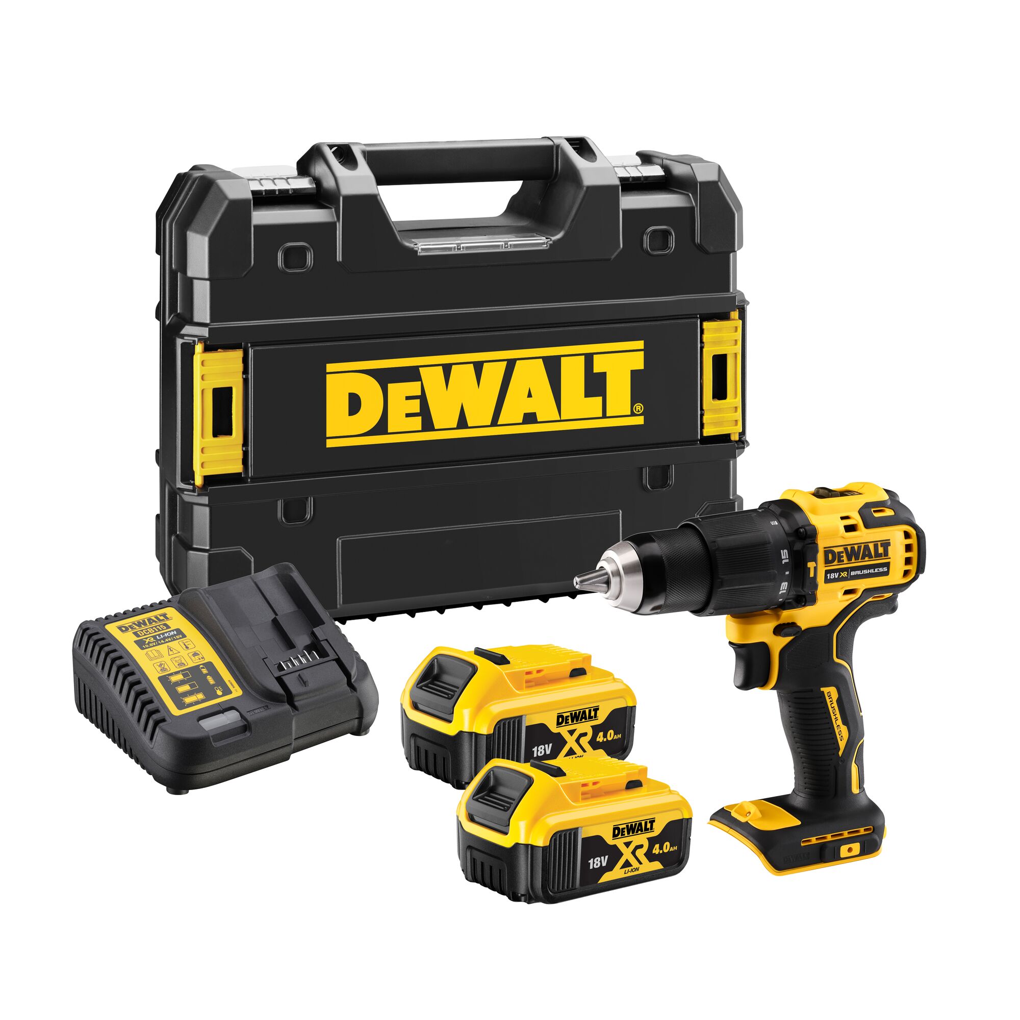 Dewalt drill set 18v 4ah new arrivals