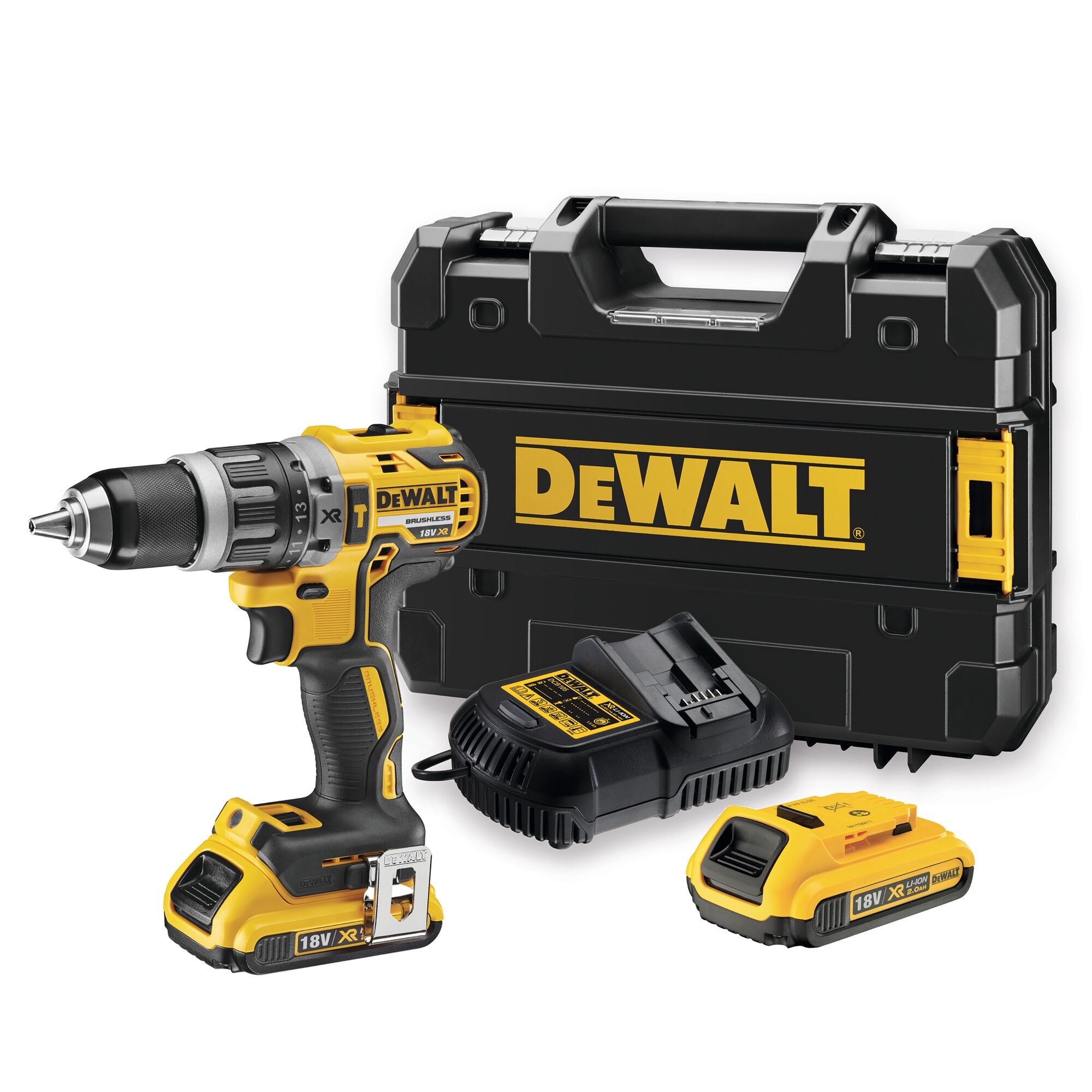 Dewalt 18v best sale xr brushless compact