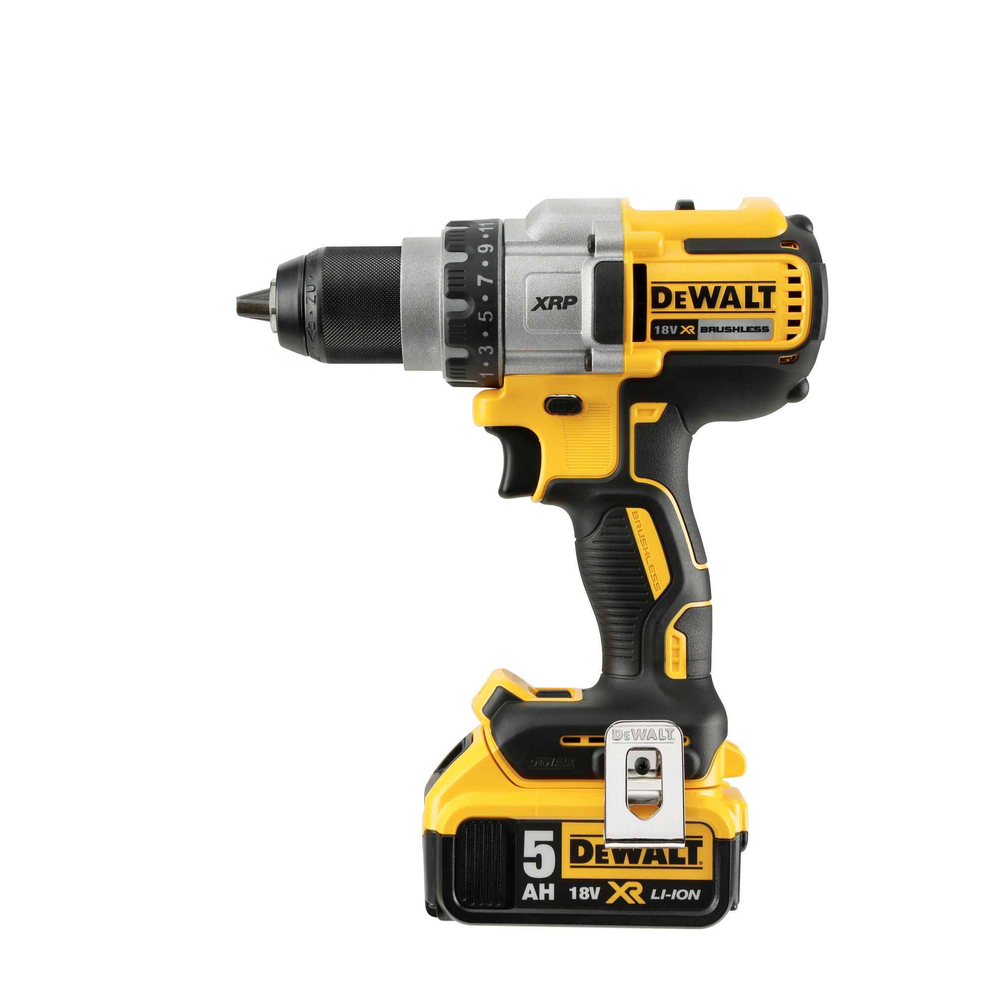 18V XR XRP Brushless Drill Driver 2 X 5Ah DEWALT