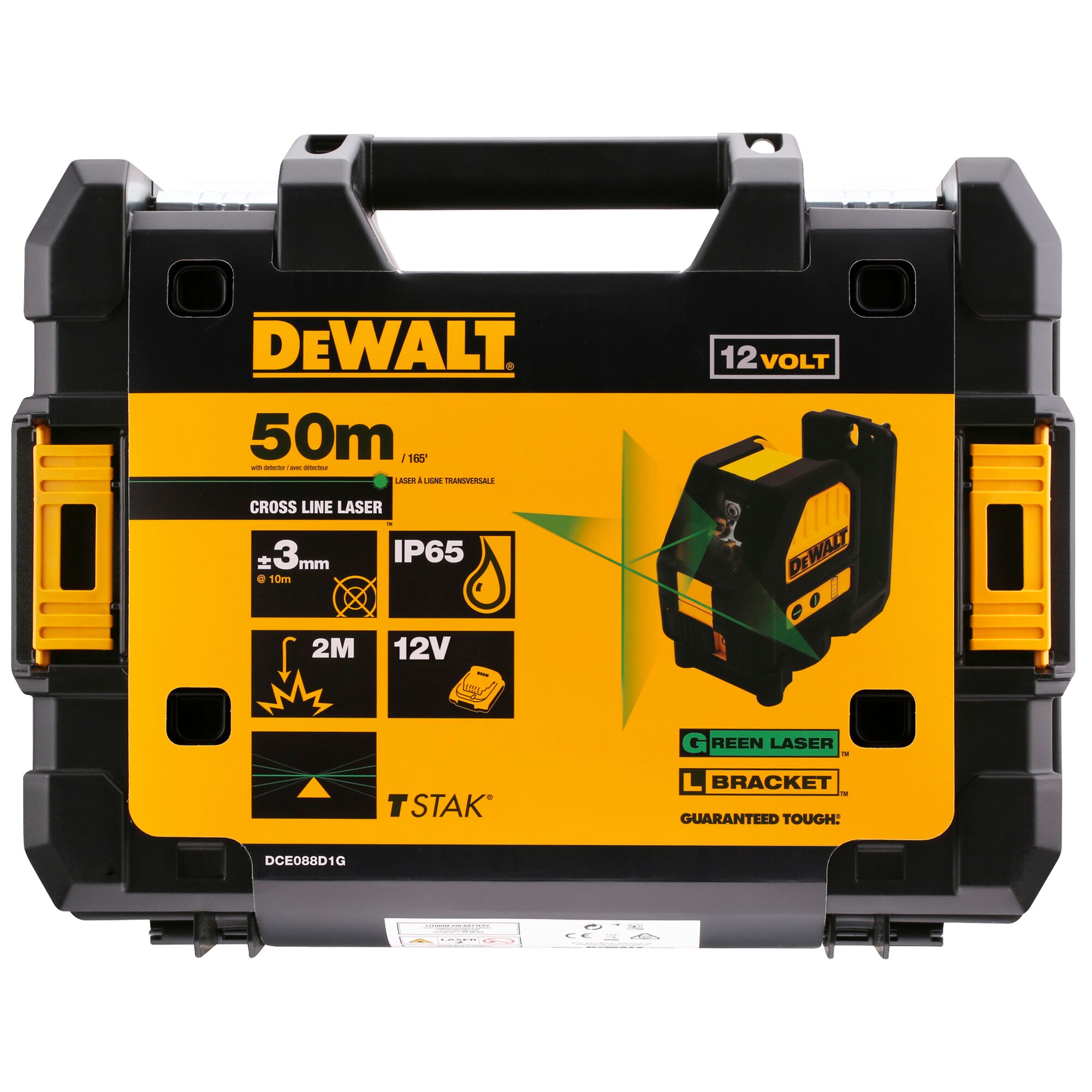 Self Levelling Cross Line Laser 10 8V DEWALT