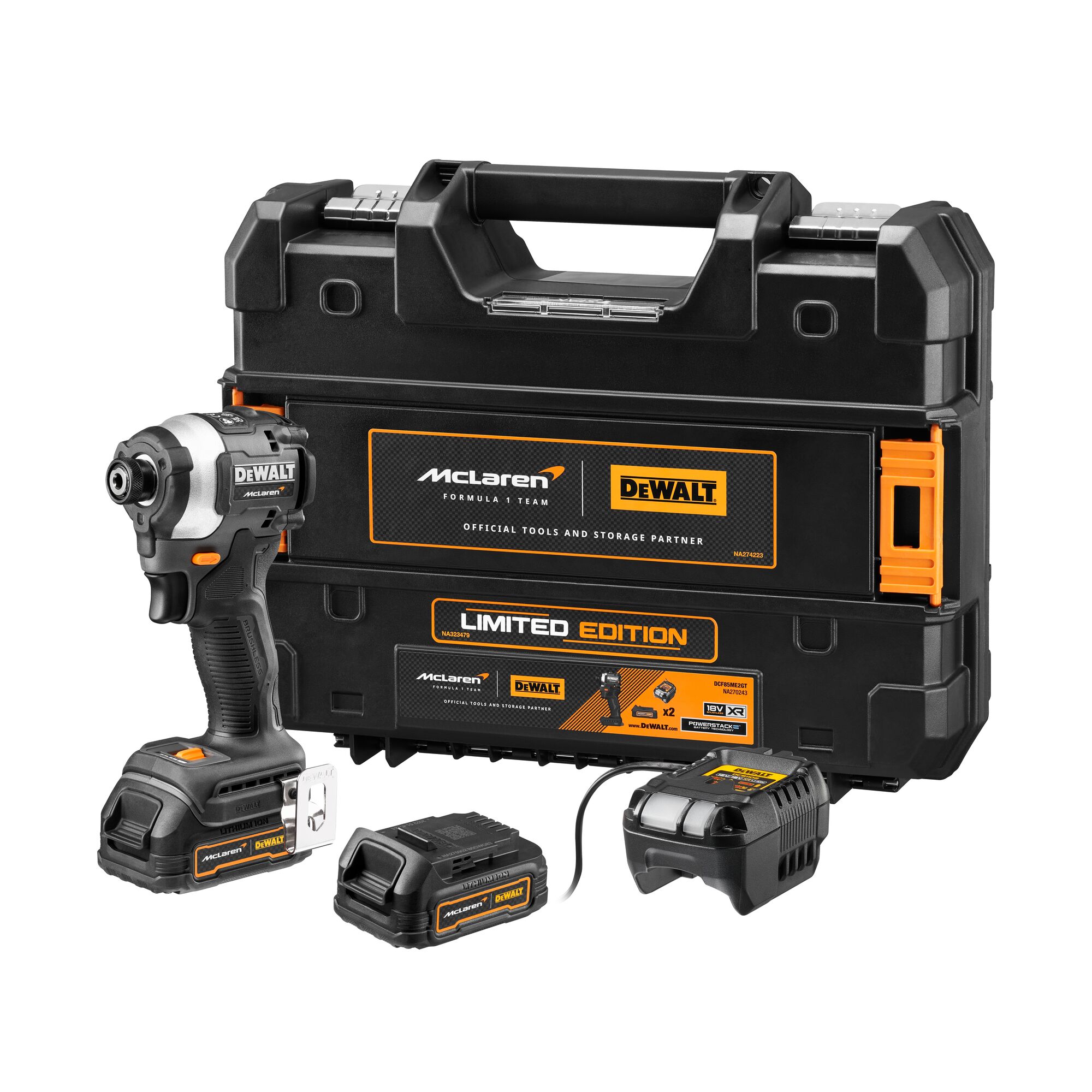 Mclaren DeWalt Limited Edition 18V XR Brushless Compact Impact