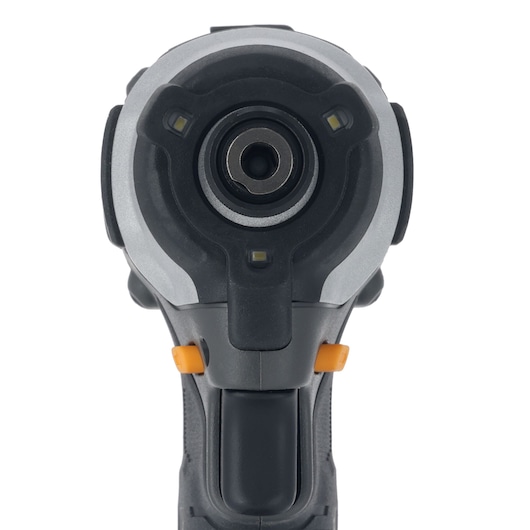 DEWALT/McLaren Impact Driver close up of LED  light ring