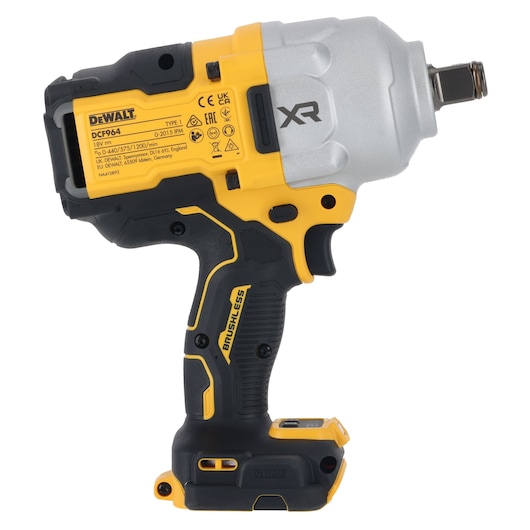 18V 3/4inch High Torque Impact Wrench left view