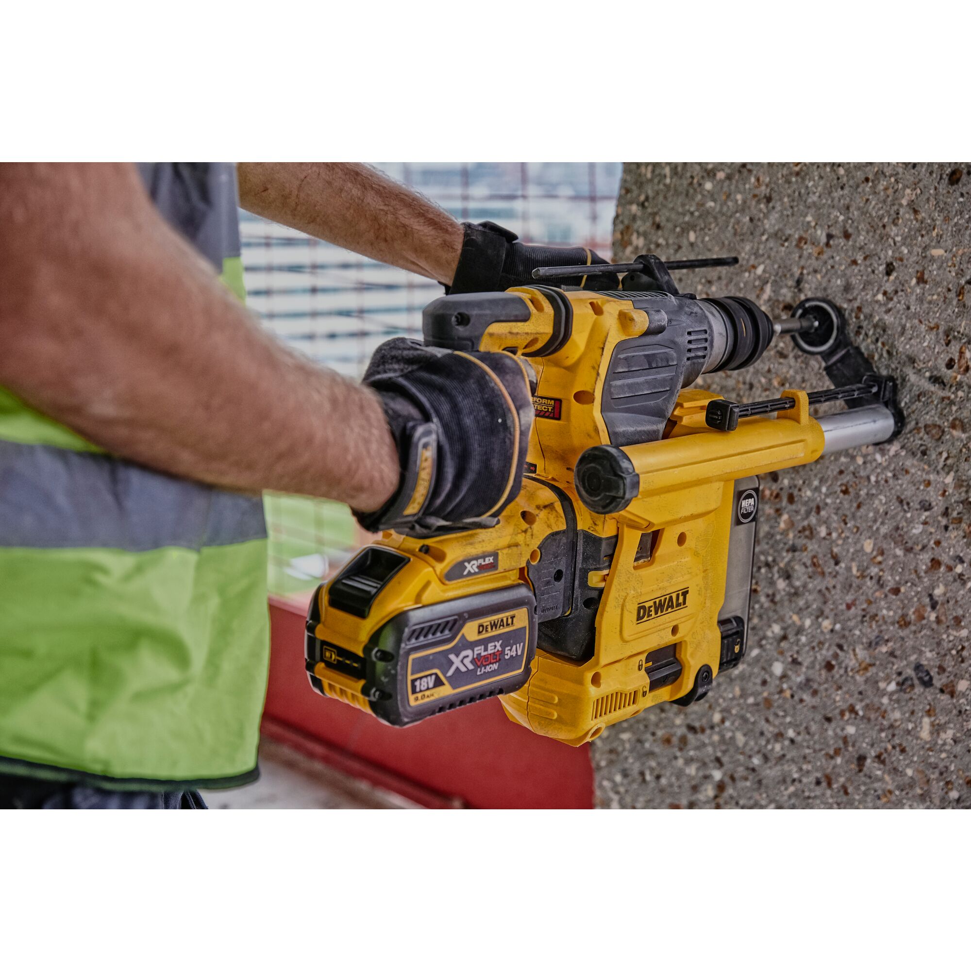 54v dewalt sds deals drill