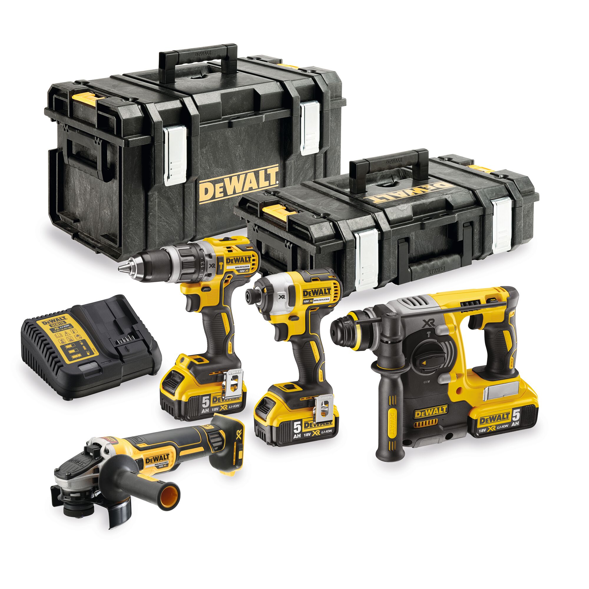 Dewalt brushless best sale kit 5ah