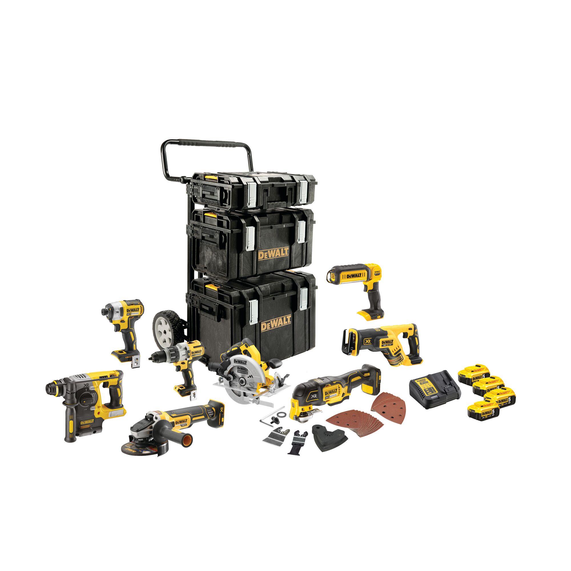 8 piece deals dewalt kit