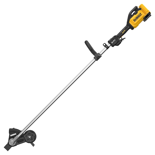 DEWALT 54V XR FLEXVOLT Straight Shaft Edger side view