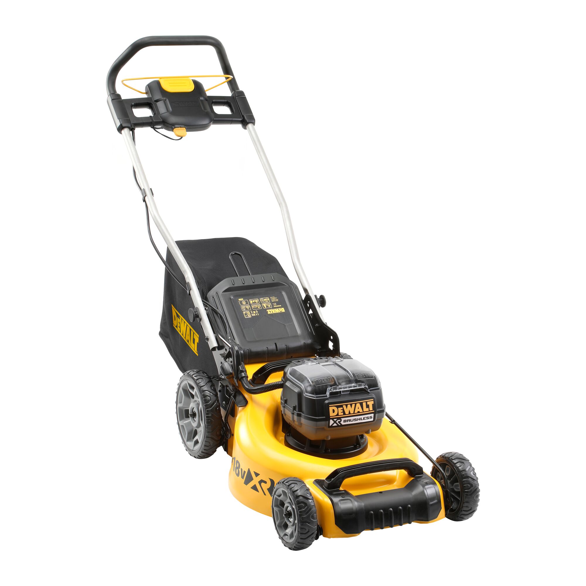 2 X 18V XR Brushless Lawn Mower Bare Unit DEWALT