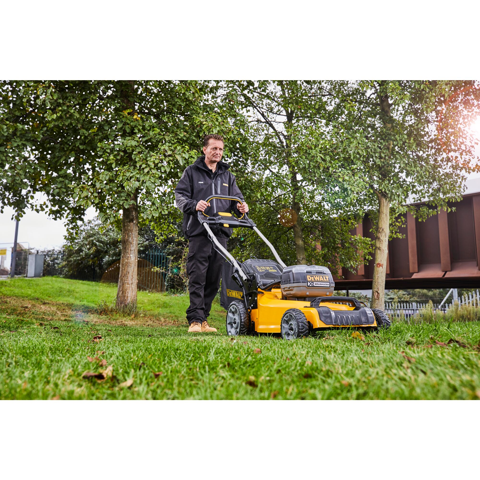 Dewalt lawn best sale mower bare