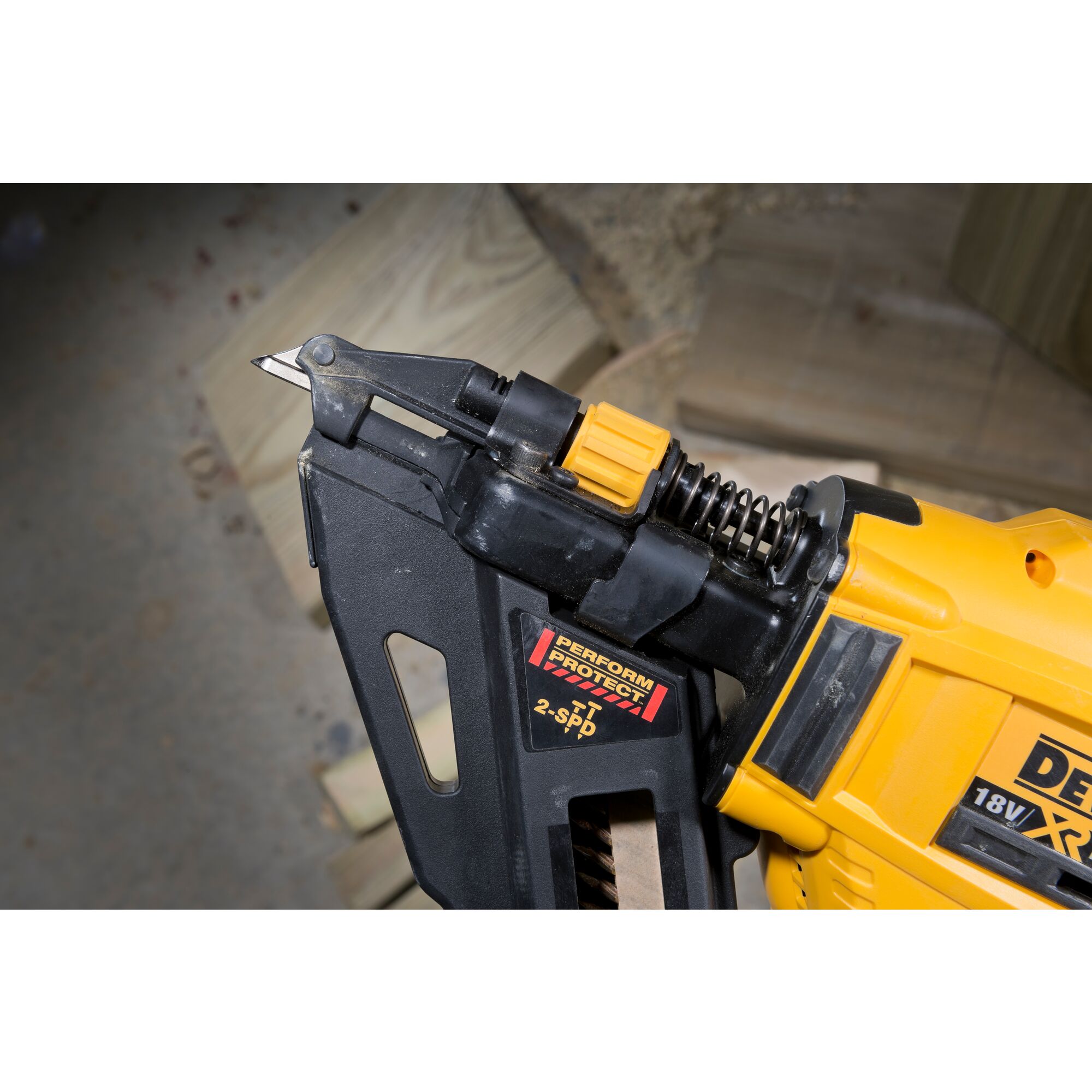 18V XR Brushless Metal Connector Nailer Bare Unit DEWALT