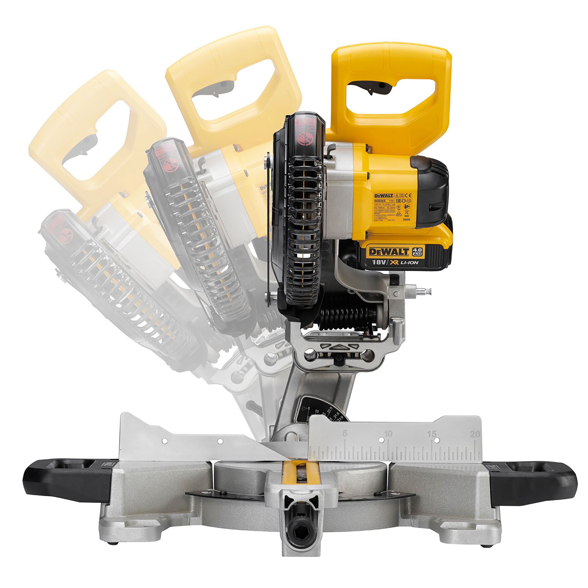 18V XR 184mm Mitre Saw Bare Unit DEWALT