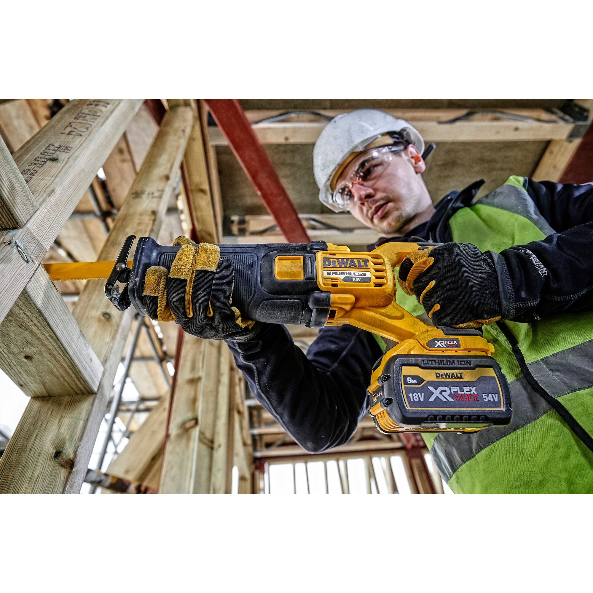 54V XR Reciprocating Saw Bare Unit DEWALT