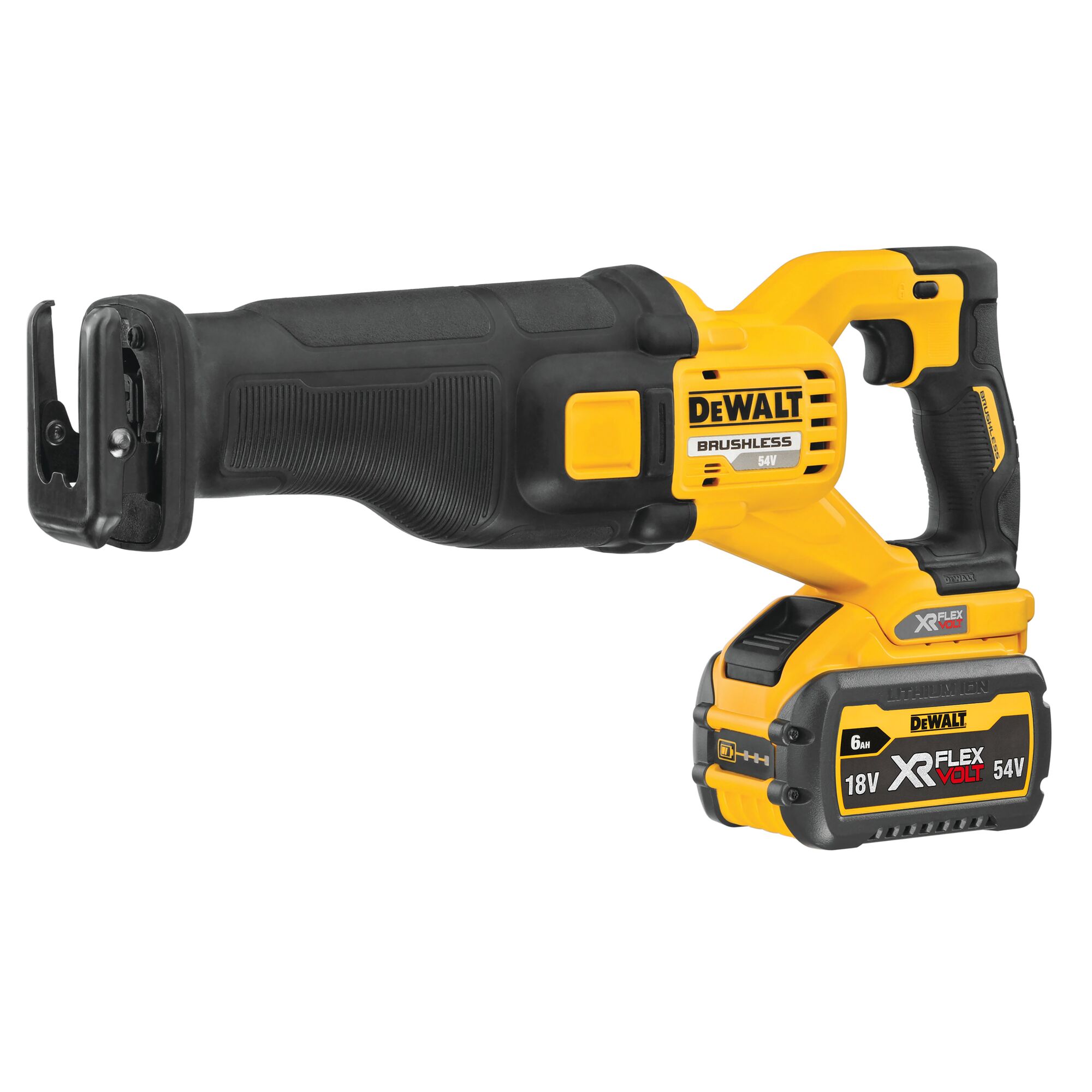 54V XR FLEXVOLT Reciprocating Saw 2 X 6Ah DEWALT