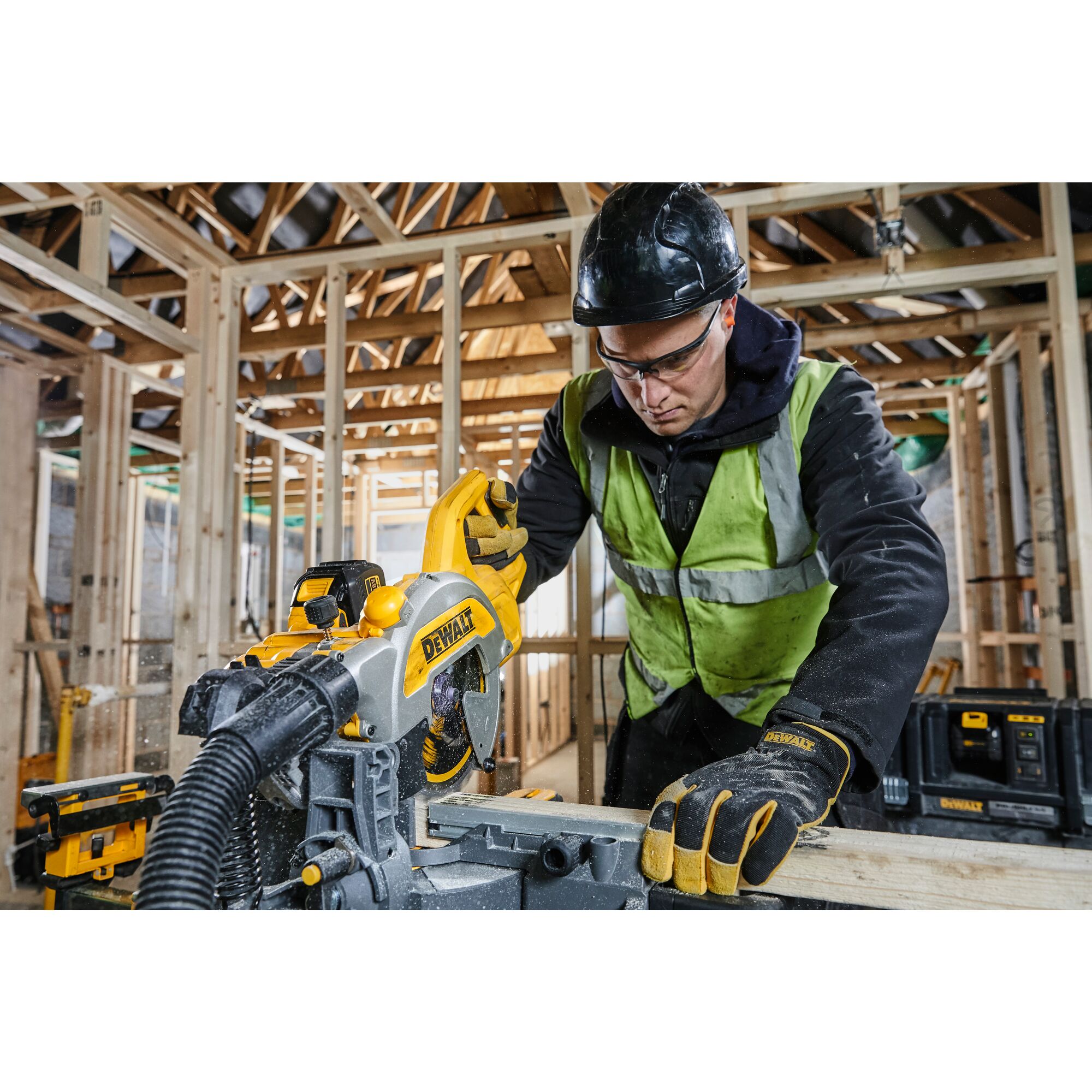 Dewalt 54v best sale drop saw