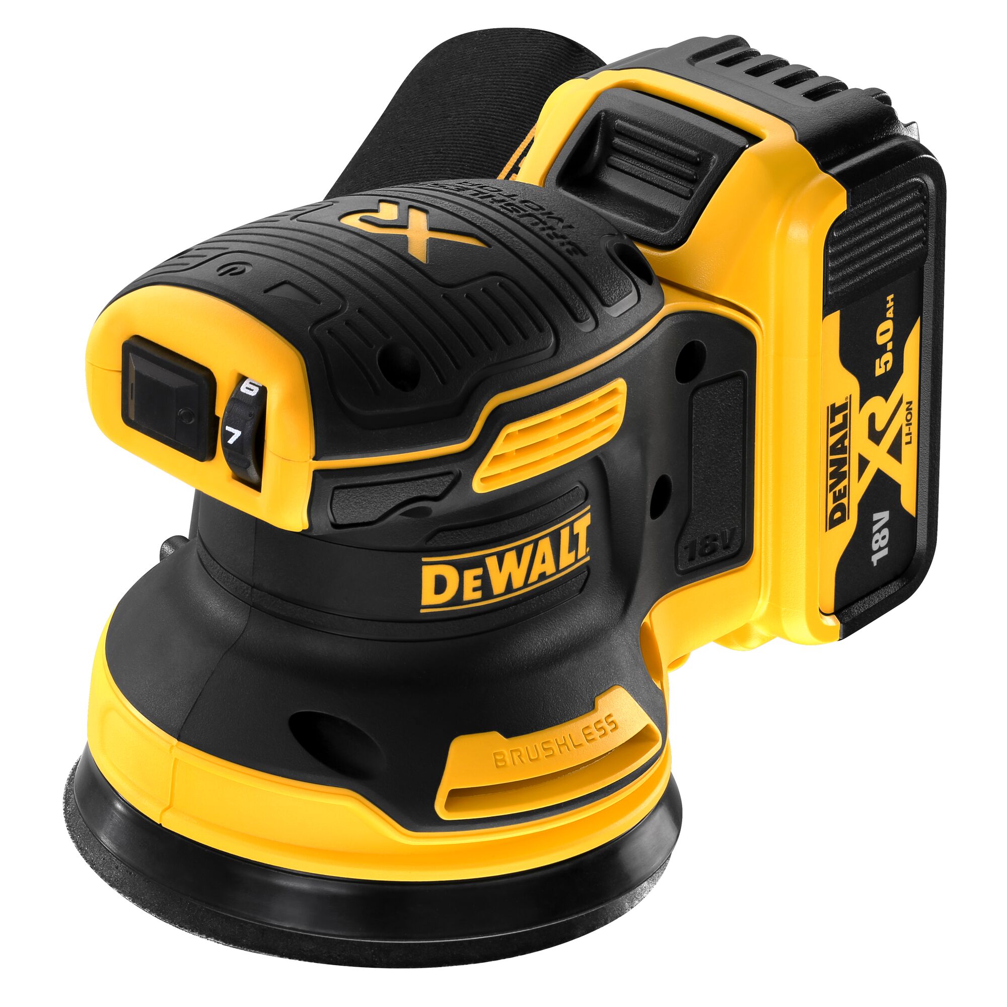 18V XR Brushless Random Orbital Sander DEWALT