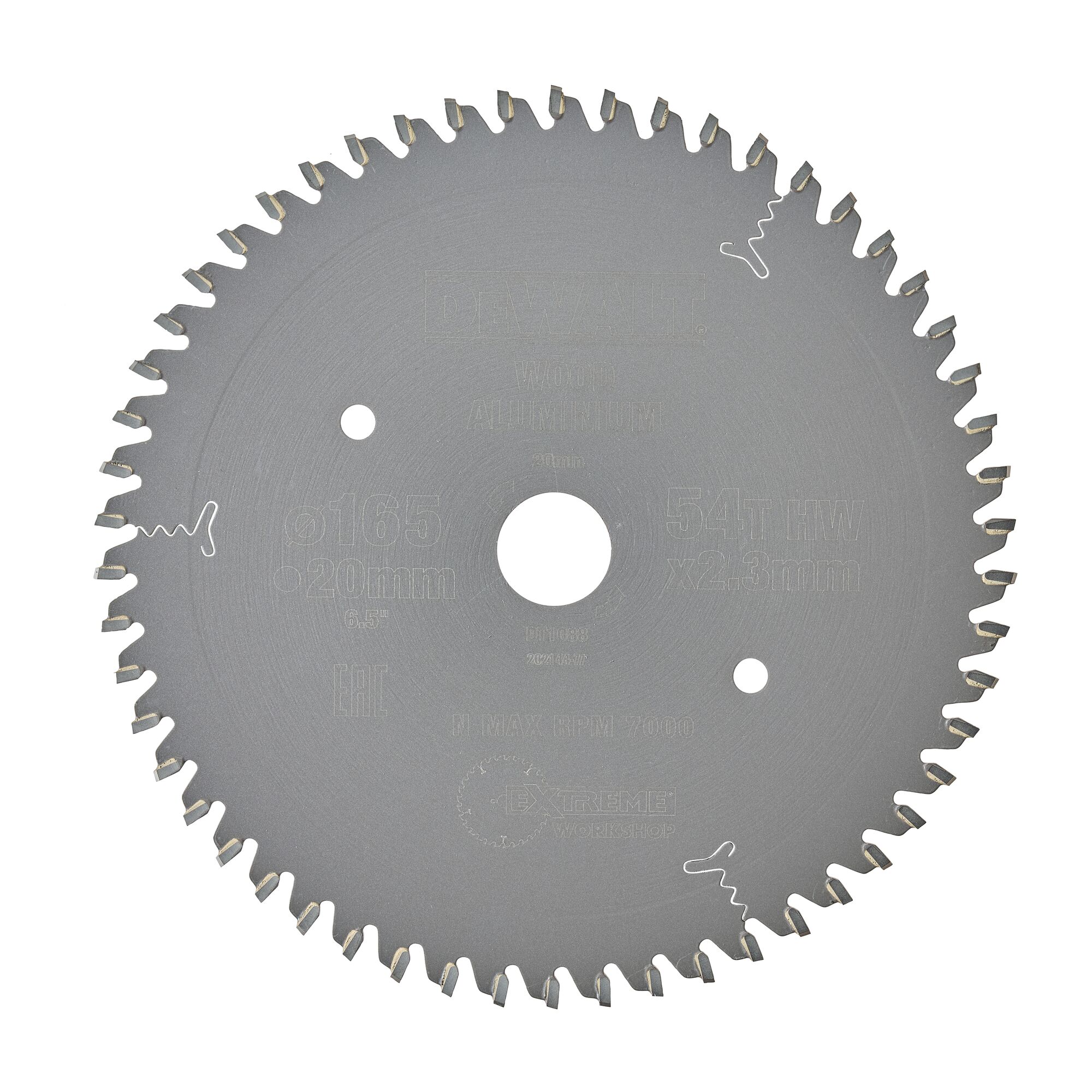 Dewalt saw best sale blade 165mm