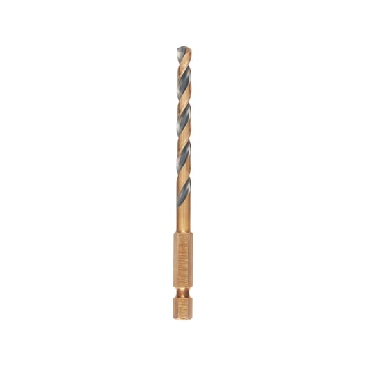 5.0 mm Black and Gold  Impact Ready Hex Shank Drill bit
