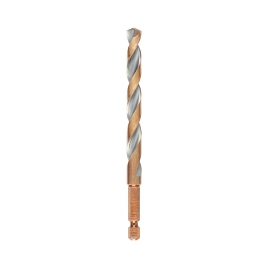 9.0 mm Black and Gold  Impact Ready Hex Shank Drill bit