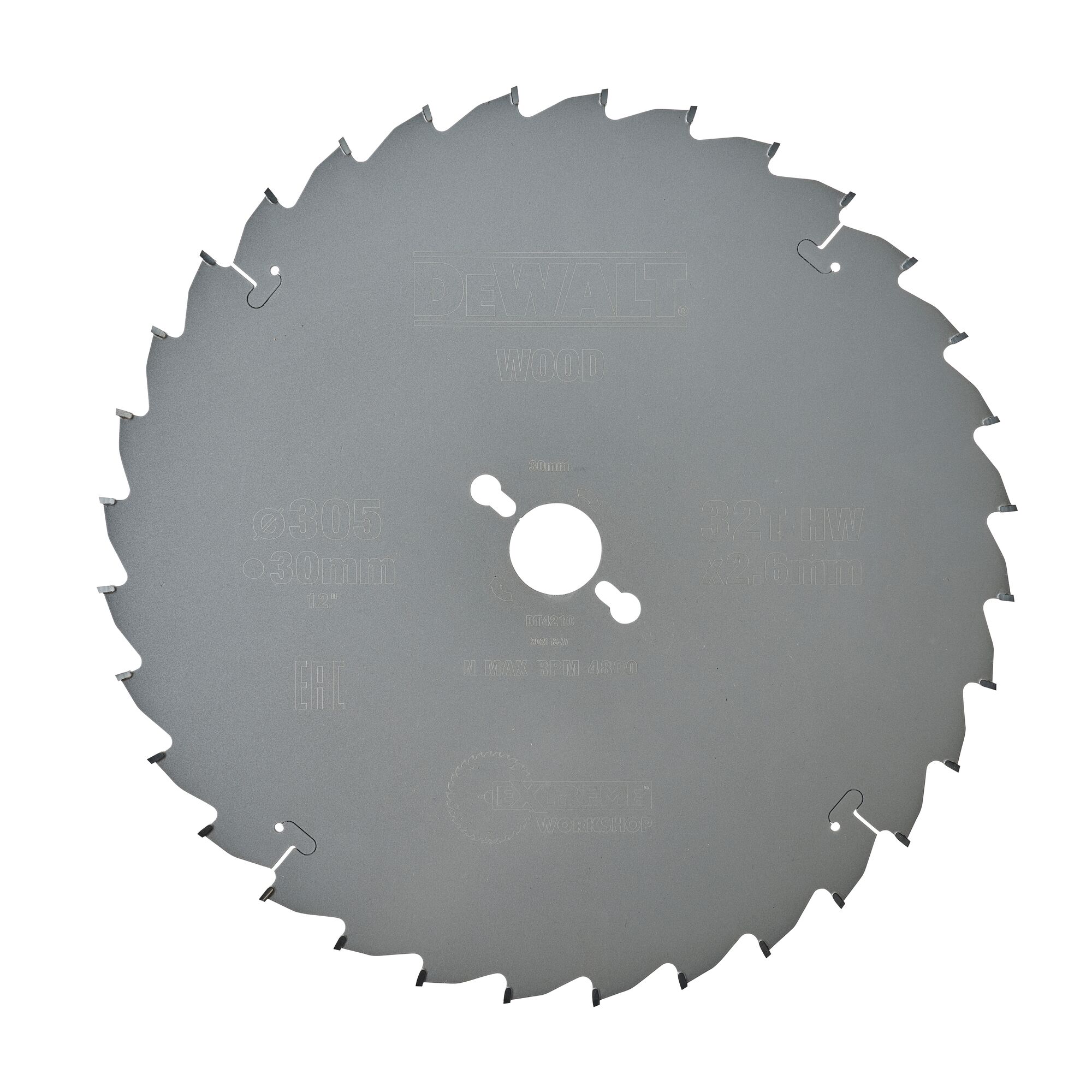 Dewalt 305mm saw discount blade