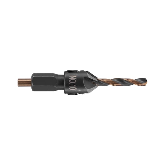 Pilot Bit with Counter Sink No.10