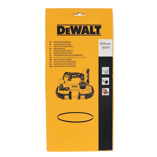 899mm Bandsaw Blade Packaging image