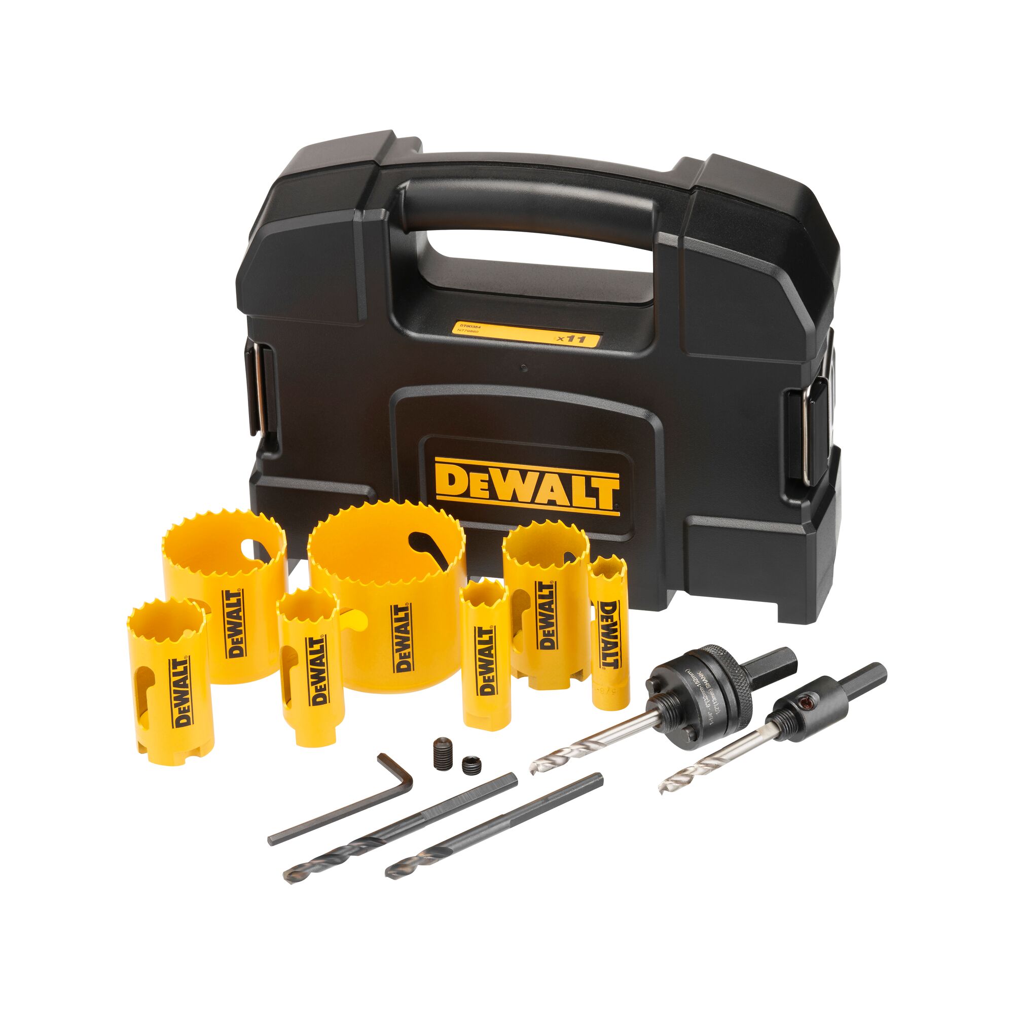 EXTREME BIM Electric HoleSaw Set 11 pc DEWALT