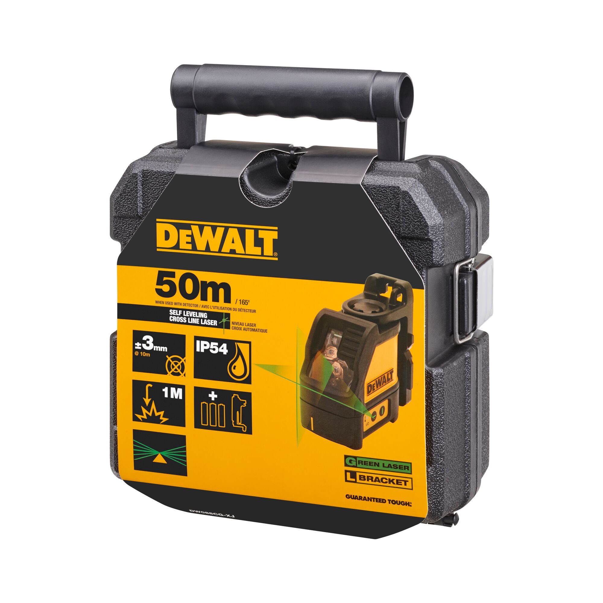 Dewalt dw088cg cross line laser deals green