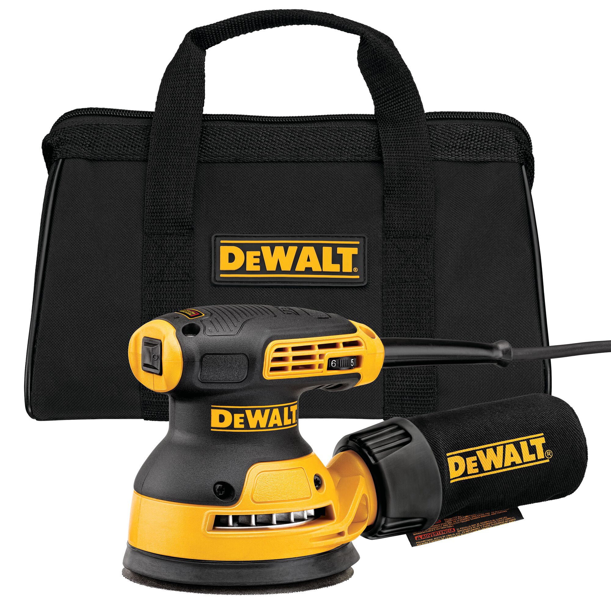 125 mm Random Orbit Palm Grip Sander DEWALT