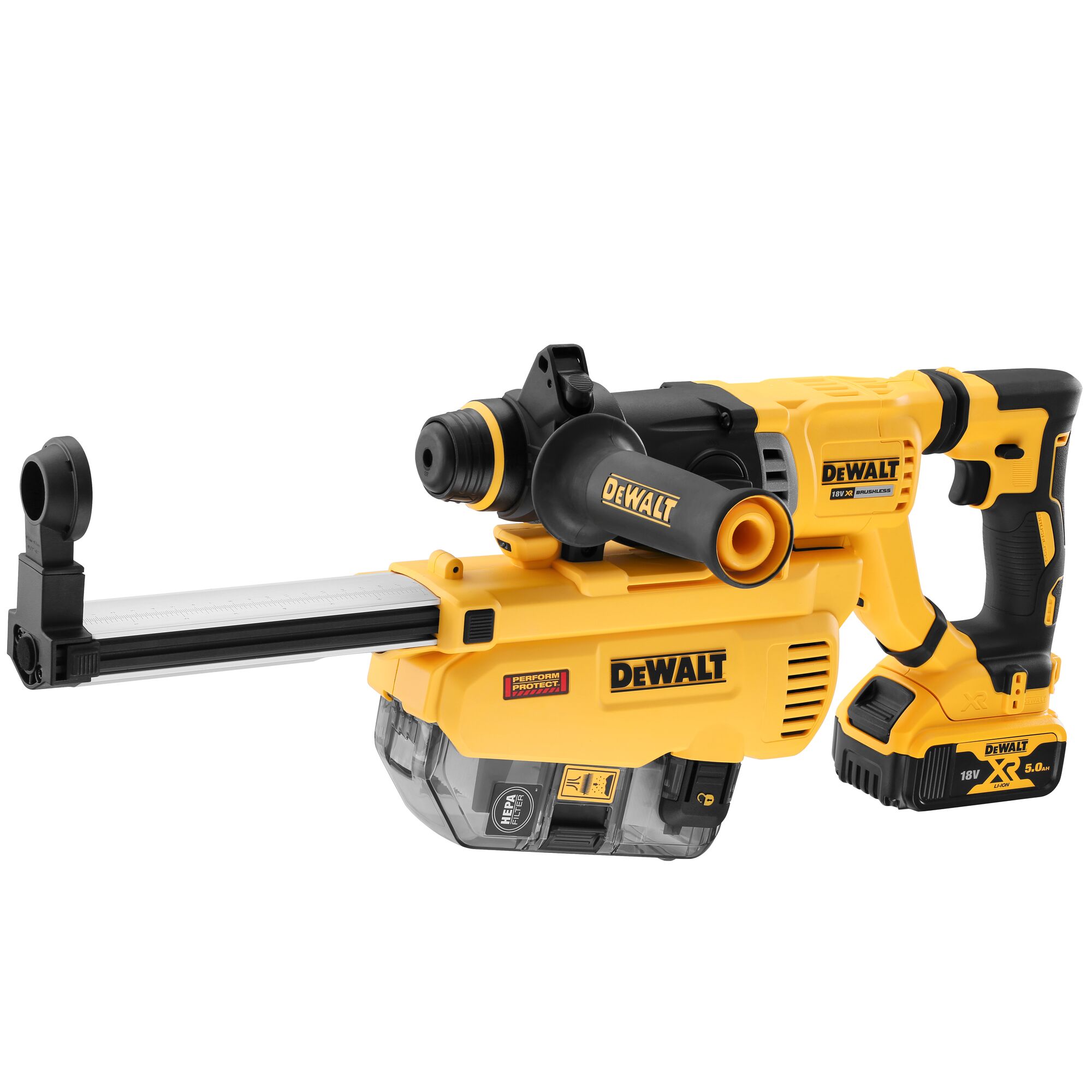 18V XR SDS Plus Dust Extractor DEWALT