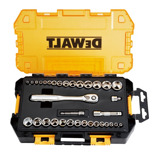 1/4" and 3/8" 6 pt. Metric and Imperial Socket Set (142 pcs.)