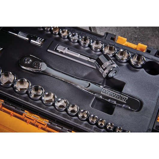 1/4" and 3/8" 6 pt. Metric and Imperial Socket Set (142 pcs.)