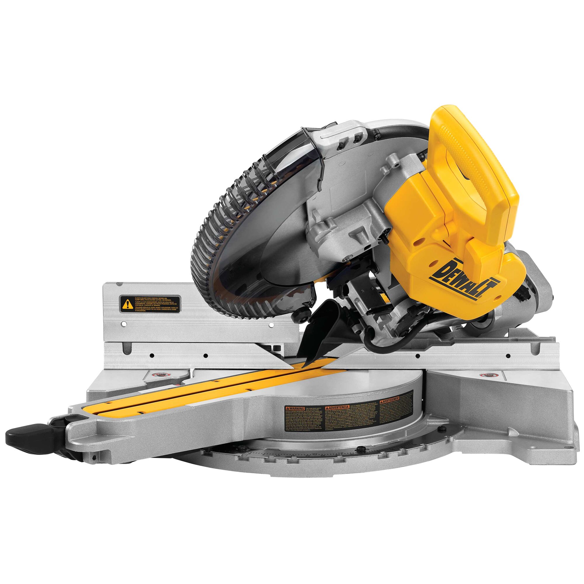305mm Compound slide mitre saw with XPS DEWALT