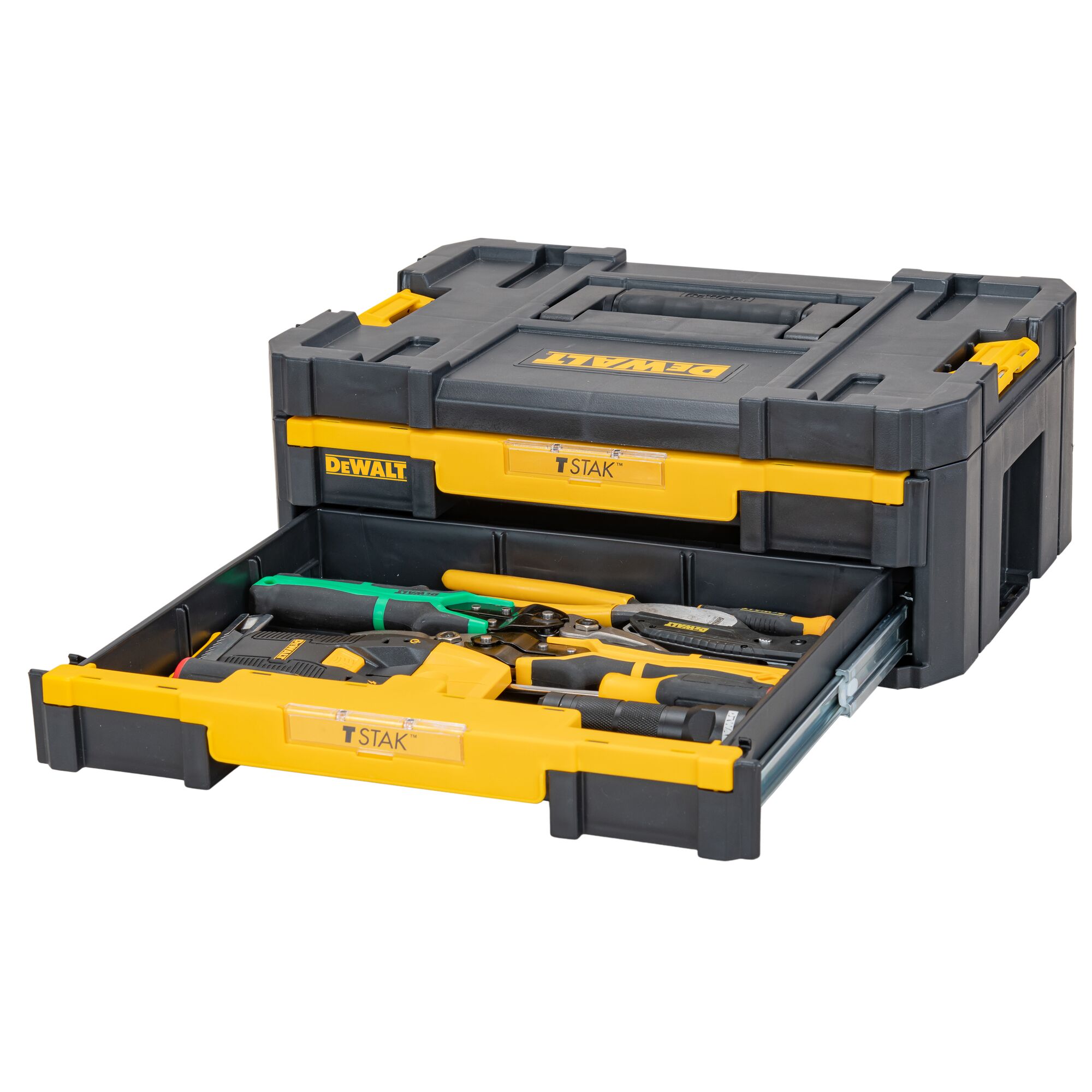 TSTAK Double Shallow Drawers DEWALT