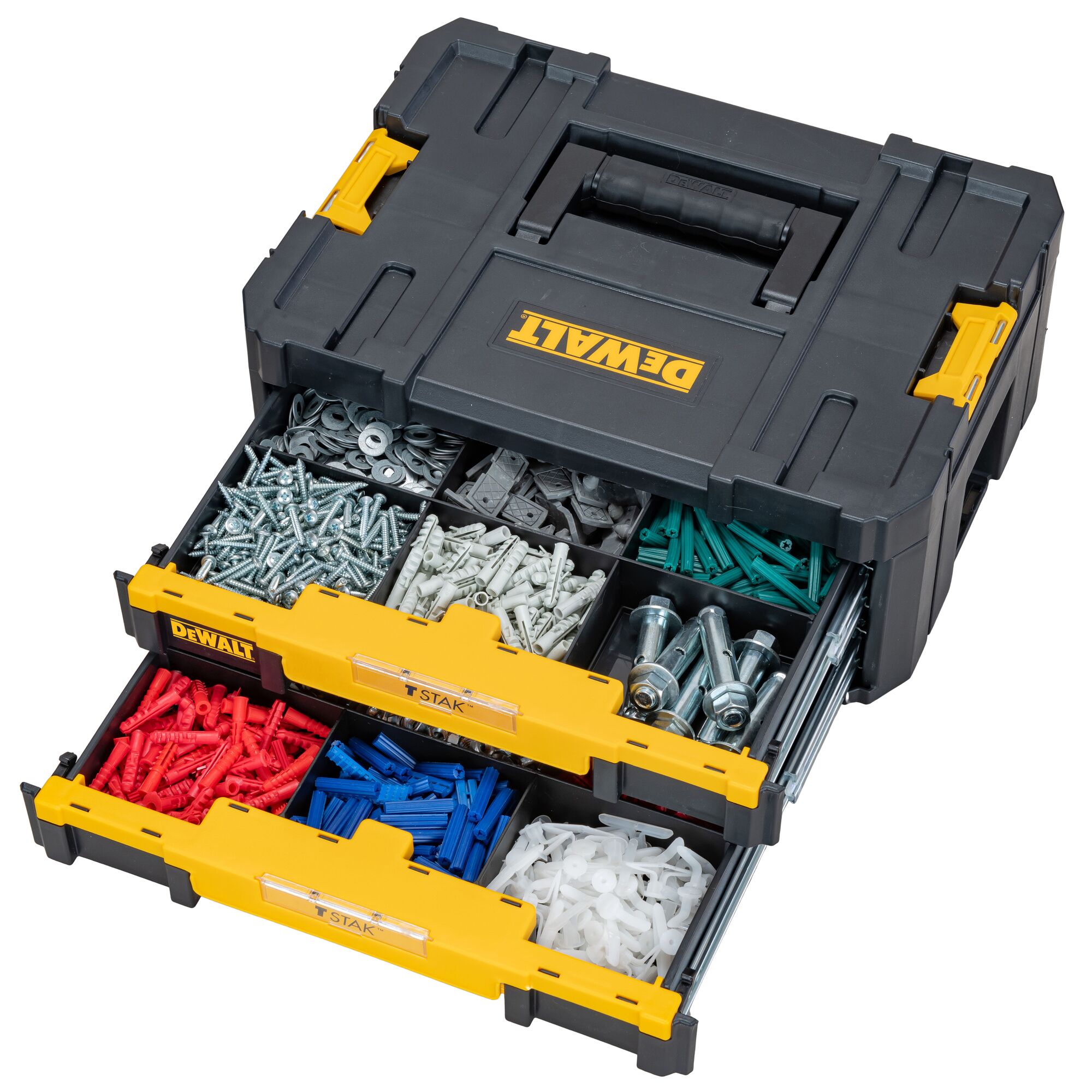 TSTAK Double Shallow Drawers DEWALT