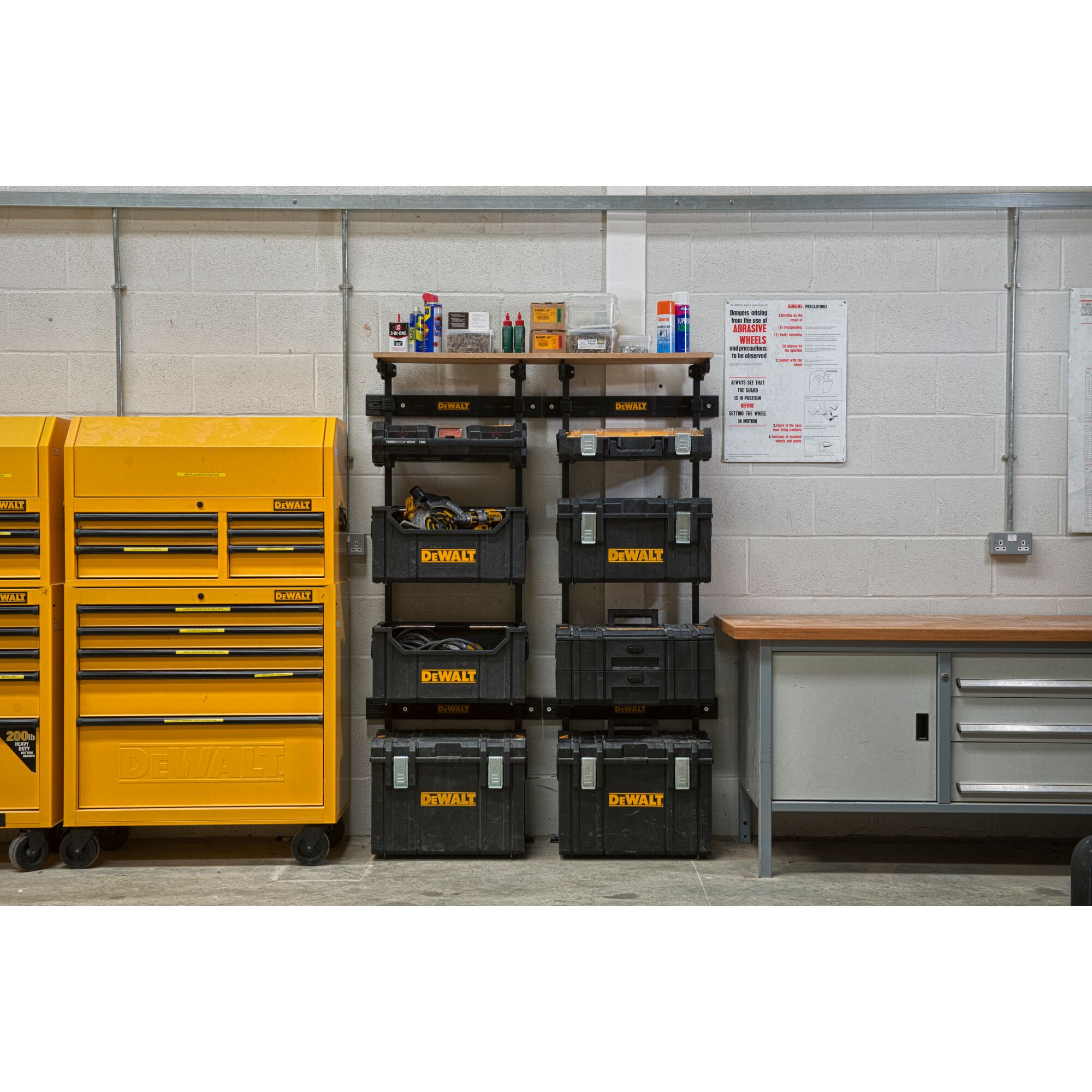 Dewalt toughsystem deals racking system