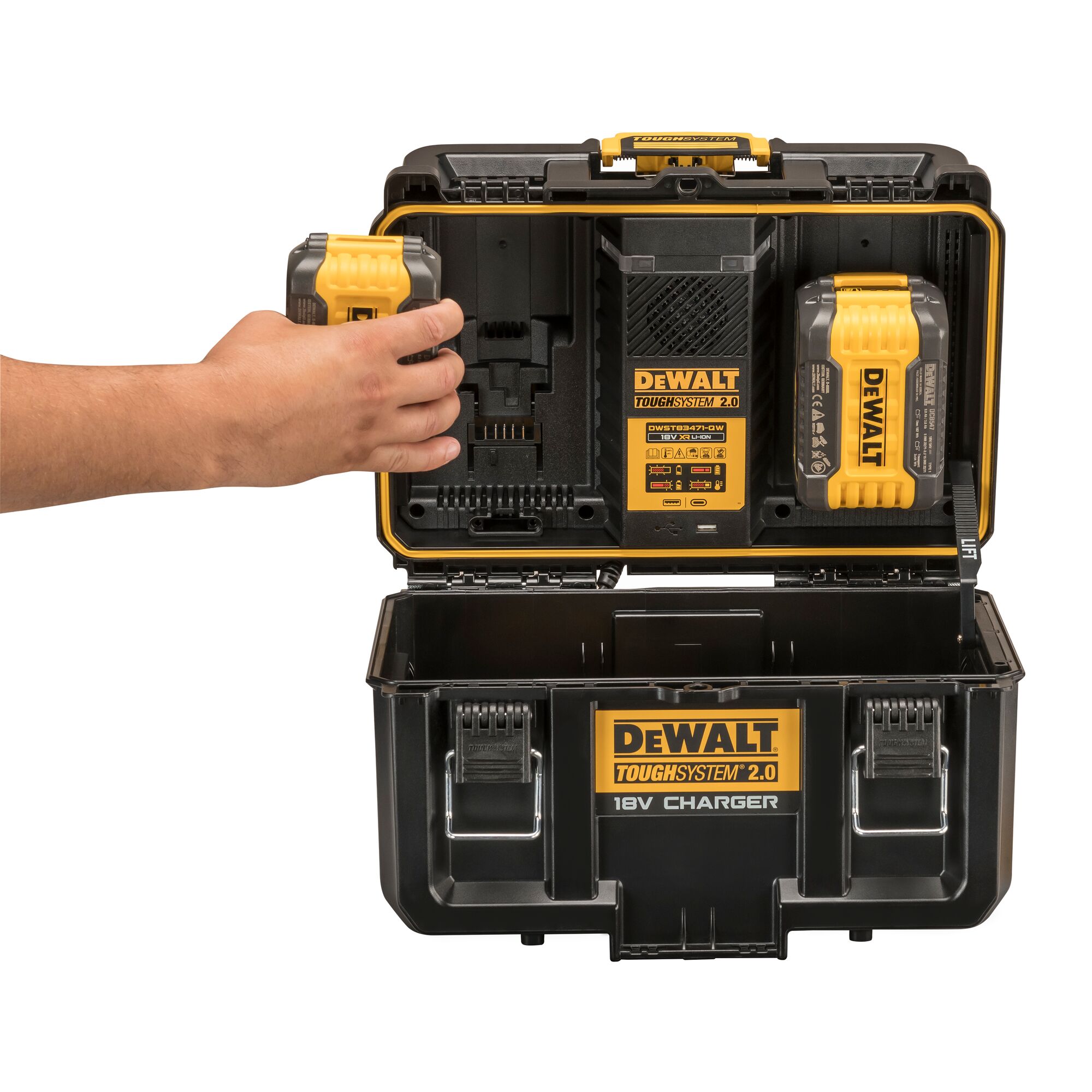 DEWALT TOUGHSYSTEM 2.0 CHARGER BOX EU PLUG DEWALT