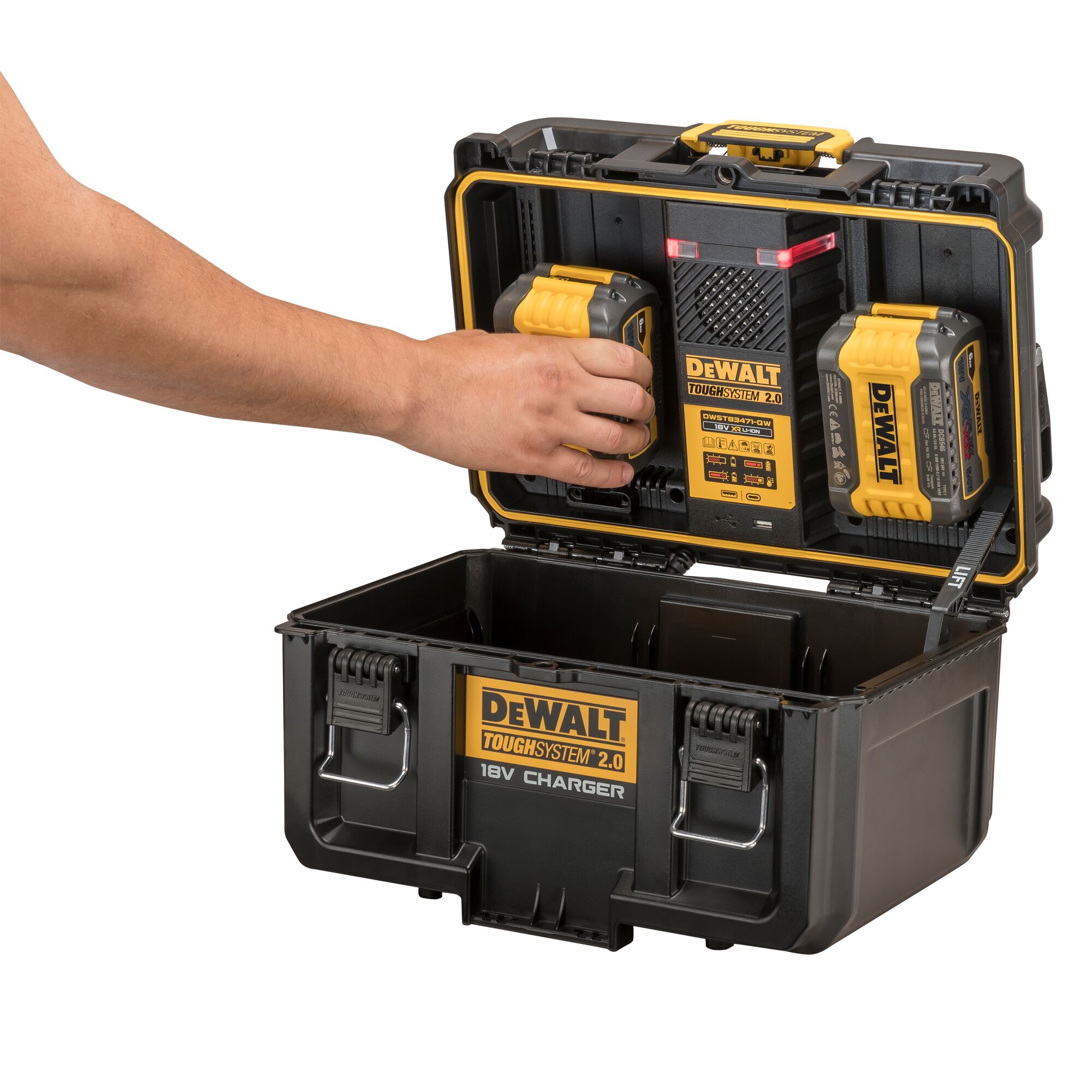 DEWALT TOUGHSYSTEM 2.0 CHARGER BOX EU PLUG DEWALT